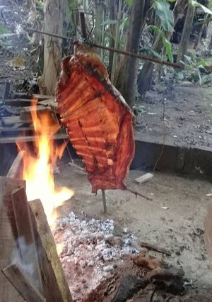 Una foto de Costillar a fuego lento