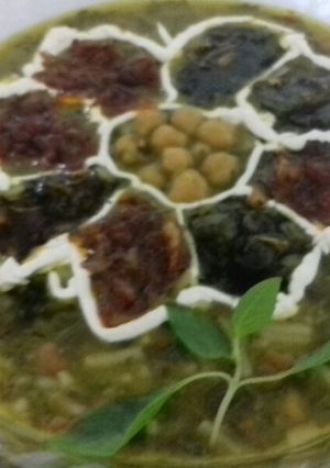 عکسی از دستور آش رشته