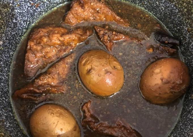 Semur tahu telur