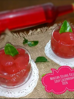 Foto resep Manisan Kolang Kaling Sirup Cocopandan