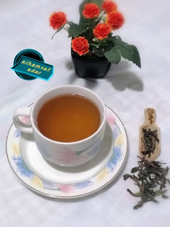 عکسی از دستور چای سبز و گلاب