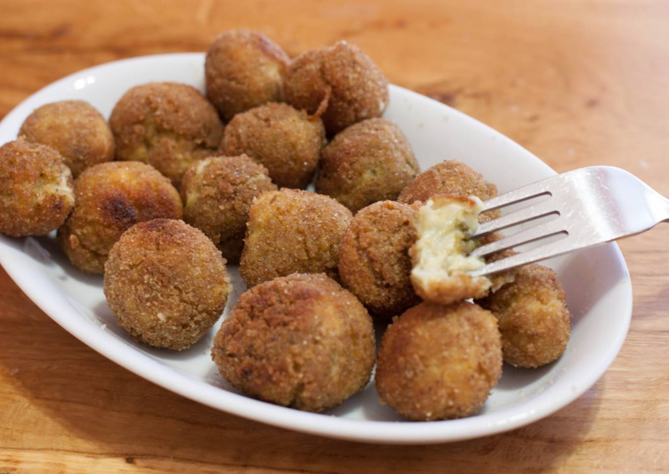 Croquetas de lacón con grelos