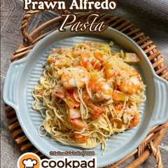 Prawn Alfredo Pasta-レシピのメイン写真