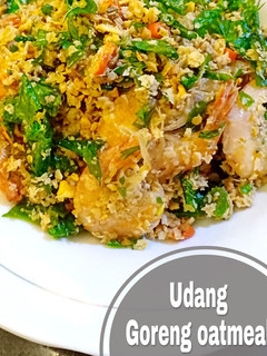 Foto resep Udang goreng oatmeal kemangi