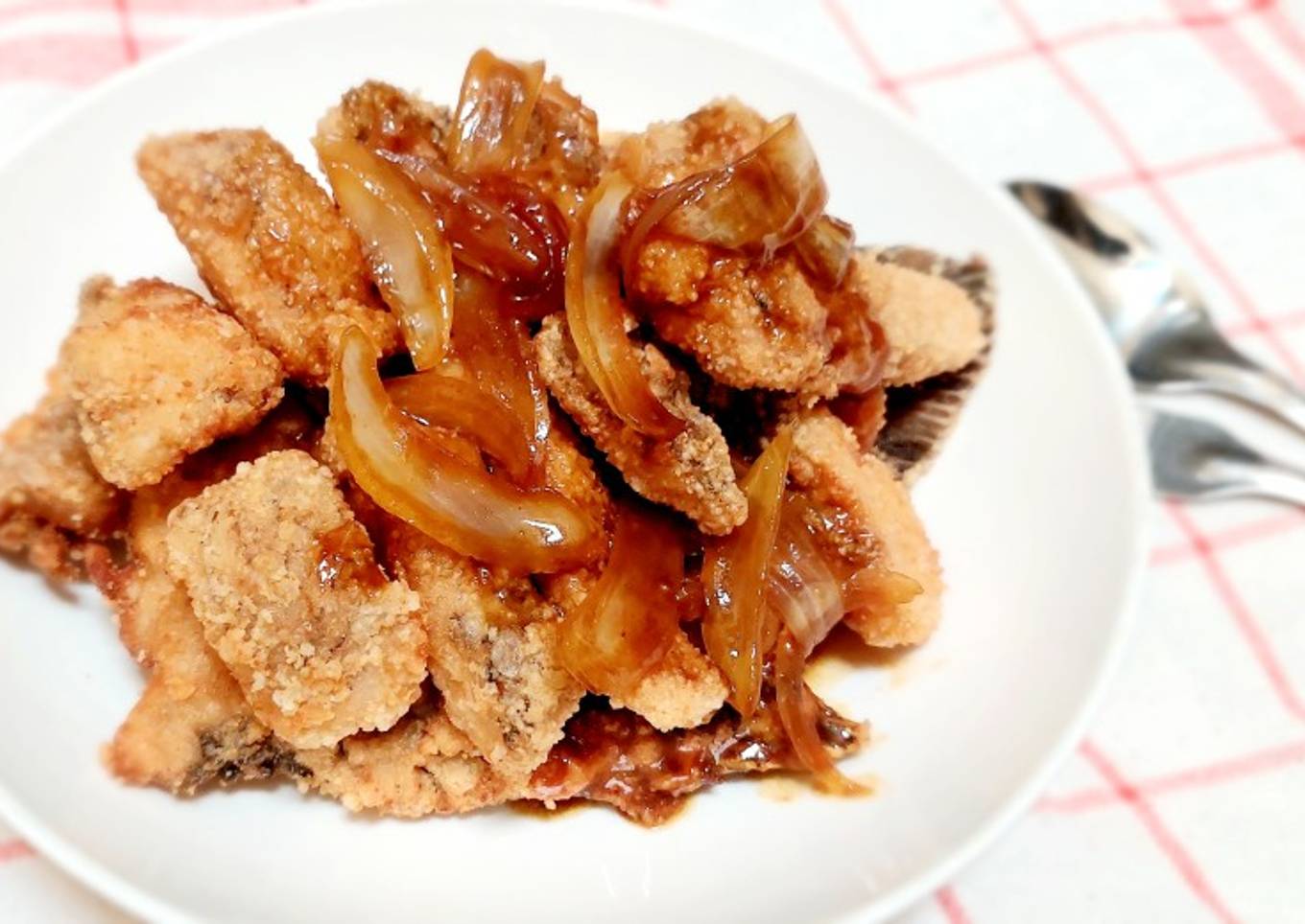 Ikan Gurame Fillet Goreng Tepung Saos Mentega