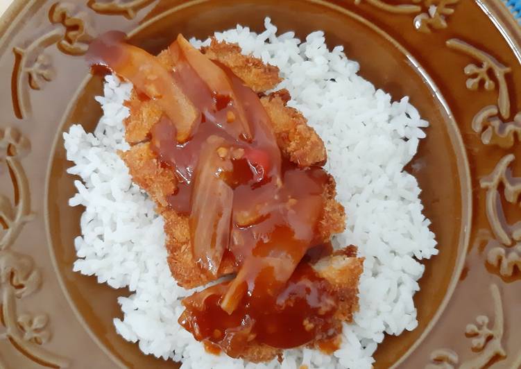 Tempe Katsu Asam Pedas