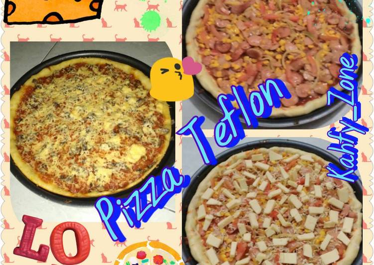 Cara Gampang Membuat Pizza Teflon Anti Gagal
