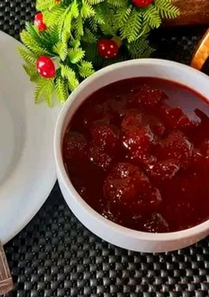 Une photo de Confiture de fraise 🍓🍓🍓