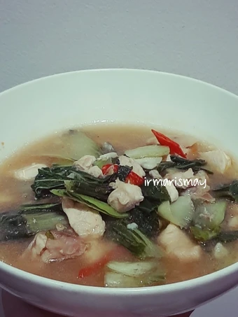 Easy Steps to Prepare 148. Pokcoy Cah Ayam the  Makes Drooling Perfect