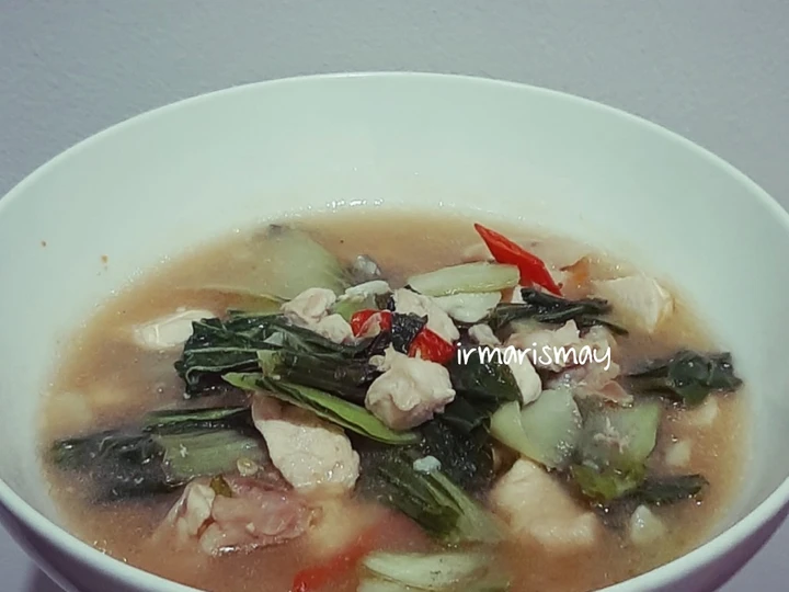 Easy Steps to Prepare 148. Pokcoy Cah Ayam the  Makes Drooling Perfect