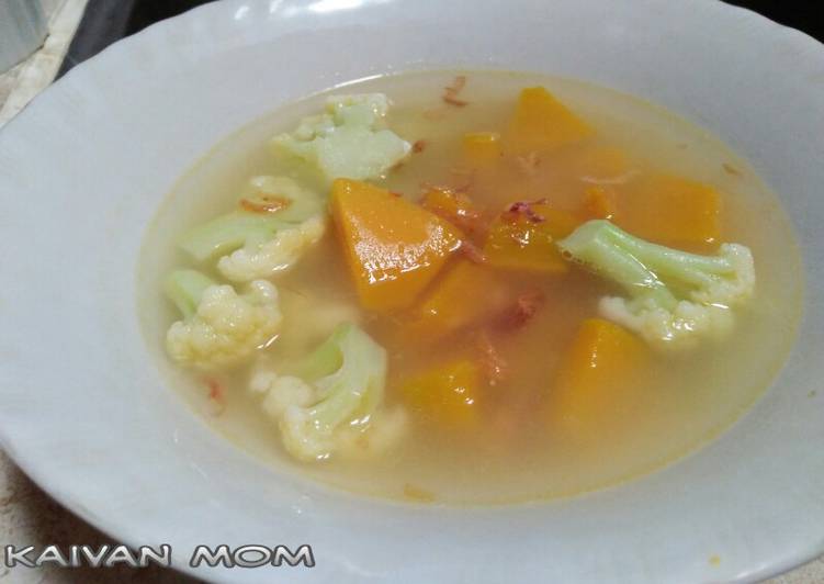 Resep Labu kuning kuah bening, Sempurna