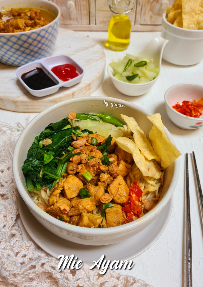 Foto resep Mie Ayam ala abang-abang