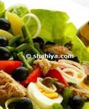 Easy Nicoise salad