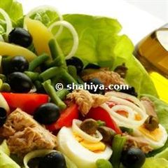 A picture of Easy Nicoise salad.