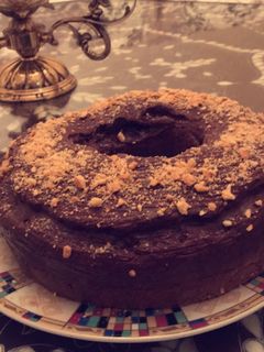 صورة لوصفة كيكة فلان شوكولاته ولا اروع ومذاق هائل 😋😋🍞🍞