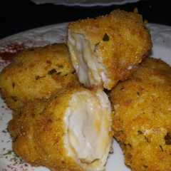 Una foto de Rollitos de pechuga a los 4 quesos