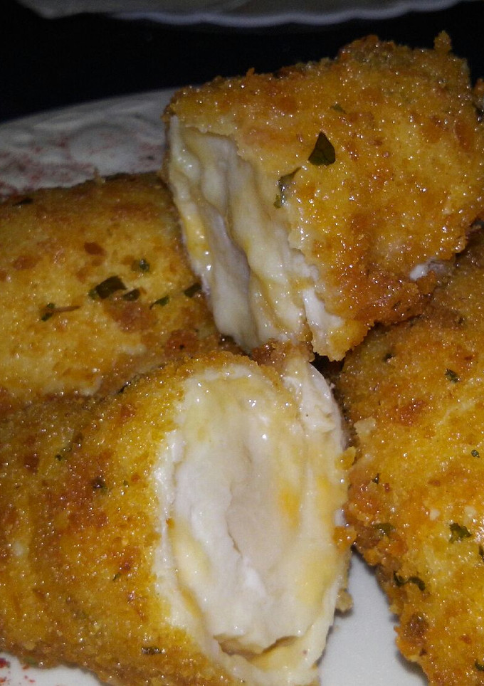 Una foto de Rollitos de pechuga a los 4 quesos