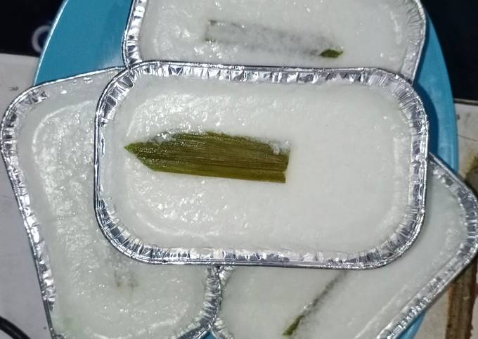 Kue lumpur surga pandan