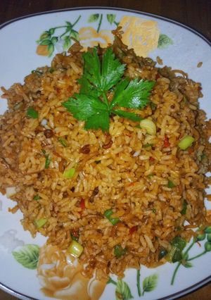 Foto resep Nasi goreng pedas