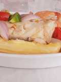 Sudado de pescado róbalo
