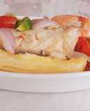 Sudado de pescado róbalo