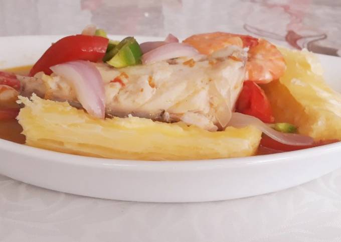 Sudado de pescado róbalo Receta de Doris Jaime- Cookpad