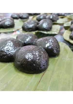 [無油/麵粉]q軟清熱~客家茶果~零失敗! 的食譜成品照片