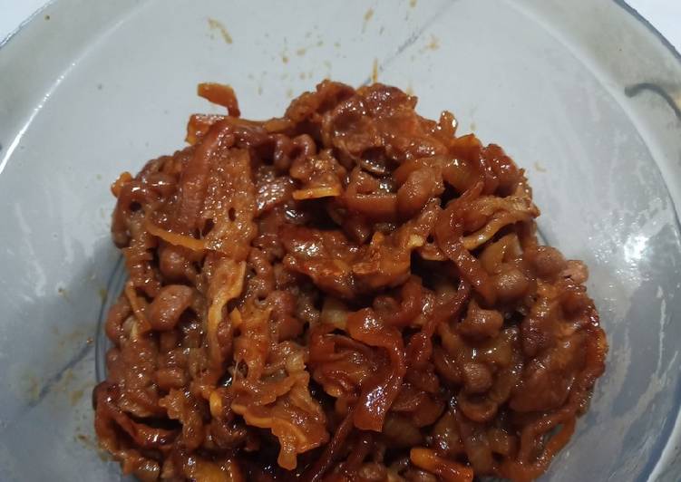 Langkah Mudah untuk Membuat Simple beef yakiniku ala mama 3A Jadi, Bisa Manjain Lidah