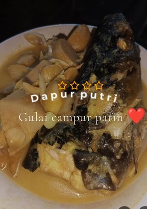 Foto resep Gulai campur patin ❤