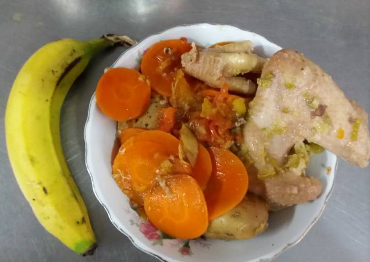 Presas de gallina criolla (Campesina)