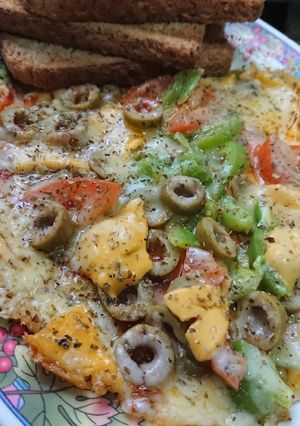 صورة لوصفة عجة البيتزا 🍳🍕
