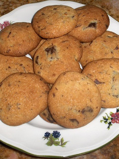 Una foto de Galletas de vainilla con chocolate
