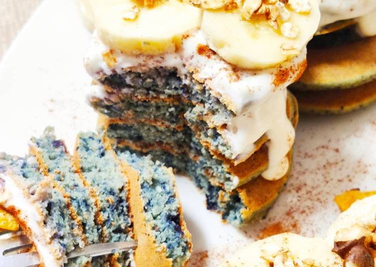 Panquecas de mirtilos