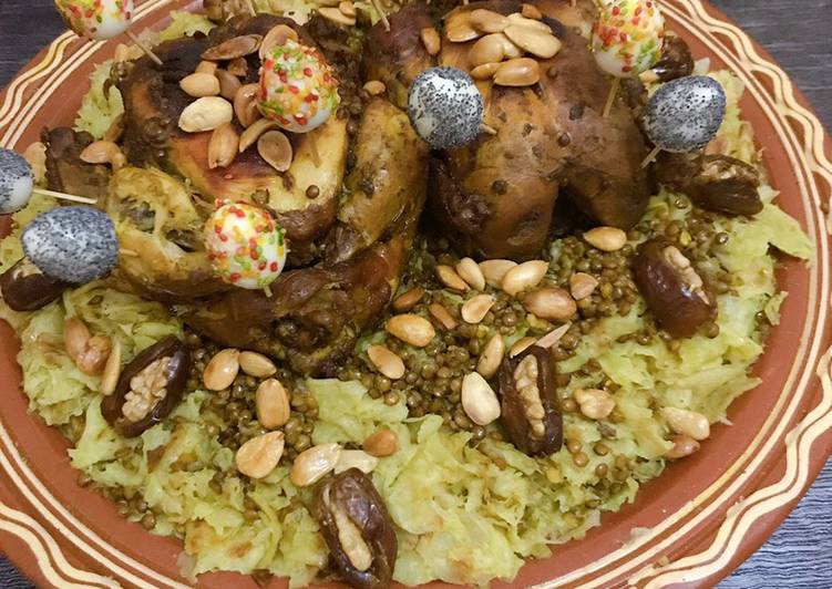 رفيسة مغربية (الثريد المغربي)