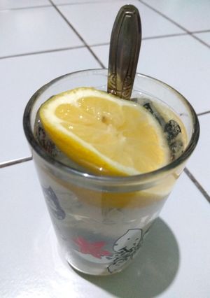 Foto resep Wedang Lemon madu hangat
