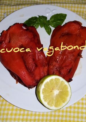 Foto di Peperoni Imbottiti cotti nella Friggitrice ad aria