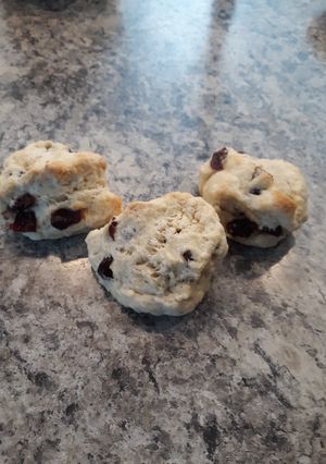 A picture of Cranberry Scones.