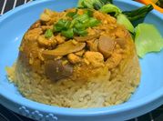A picture of ayam rice