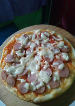 Foto resep Pizza ricecooker