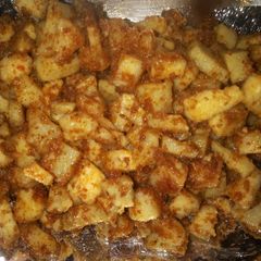 A picture of Leftover yam salad (kwadon doya).