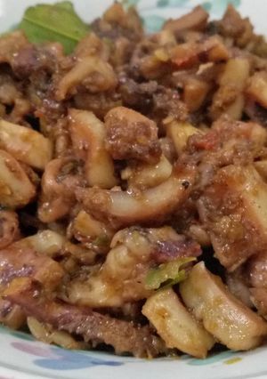Foto resep Cumi bumbu KESUNA CEKUH Khas Bali