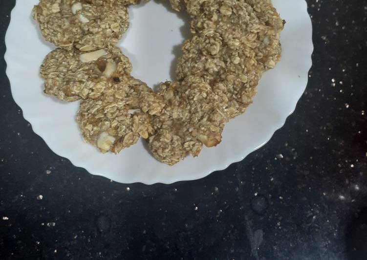 Easiest Way to Make Speedy Oatmeal banana cookies