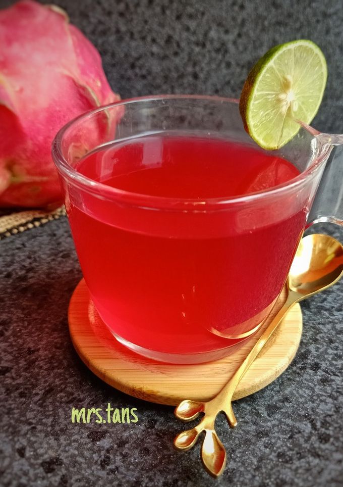 Foto resep Teh Kulit Buah Naga