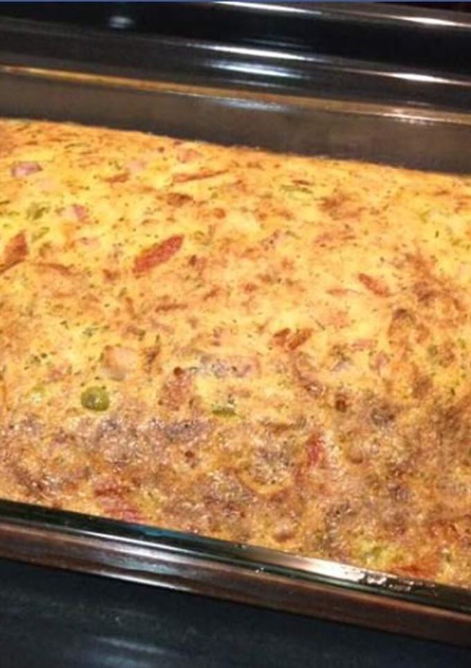 Una foto de Pastel pizza