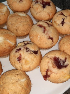 Una foto de Muffins de 2 variedades