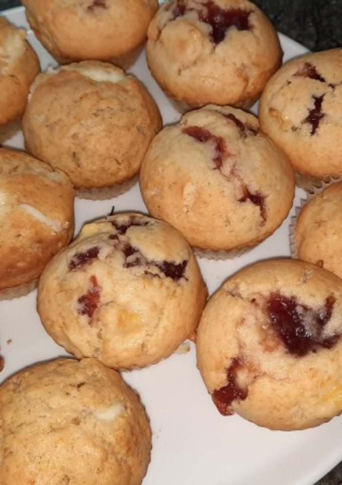 Una foto de Muffins de 2 variedades