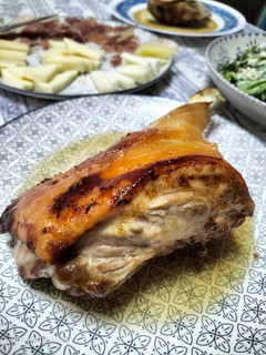Una foto de Cochinillo en freidora de aire