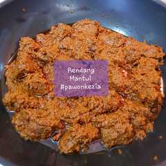 A picture of Rendang Nendang.