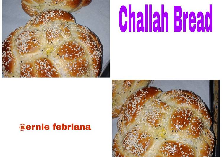 Langkah Mudah untuk Membuat Challah Bread 🍞 Wijen Anti Gagal