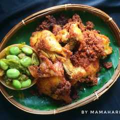 A picture of Ayam goreng lengkuas.